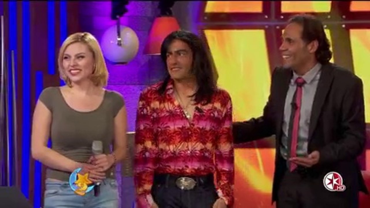 Axel Mares en Estrellados Imitando a Albertano, con el Original Albertano Santacruz