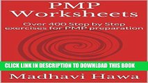 [New] PDF PMP Worksheets: Over 400 Step by Step exercises for PMP preparation Free Read