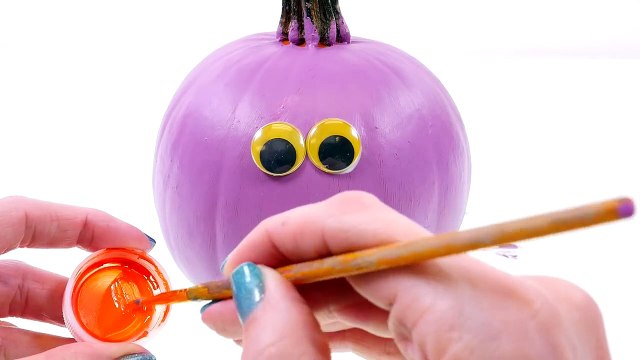 How To Make an Owl out of a Pumpkin _ Fun Fall DIY Crafts for Kids with PART 2