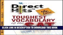 Ebook Direct Hits Toughest Vocabulary of the SAT 5th Edition Free Read