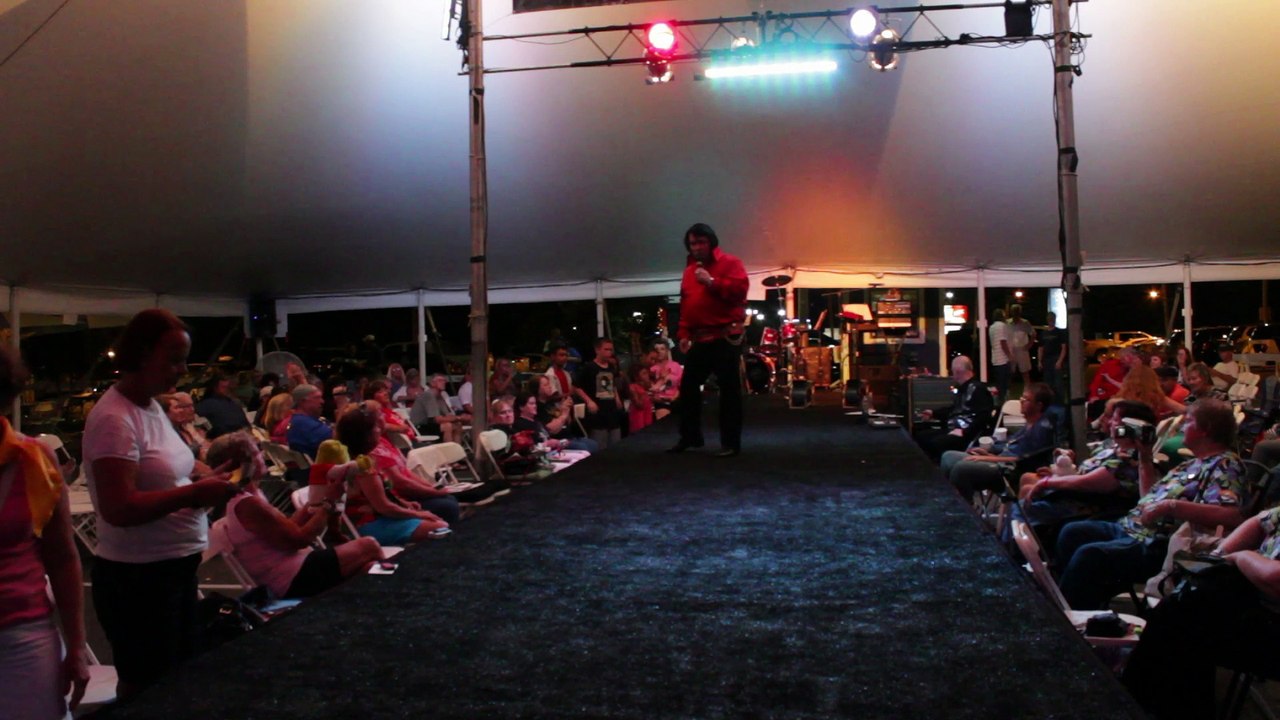 Harld Witham sings 'Let Yourself Go' Elvis Week 2014