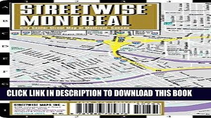 Best Seller Streetwise Montreal Map - Laminated City Center Street Map of Montreal, Canada -