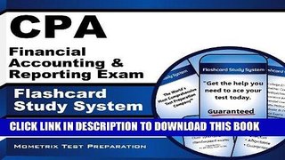 Best Seller CPA Financial Accounting   Reporting Exam Flashcard Study System: CPA Test Practice