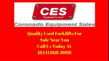Yale Used Forklifts For Sale El Cajon CA (844) 868-8998