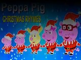 Finger Family Rhymes Peppa Pig Cartoon _ Christmas Songs Children Nursery Rhymes