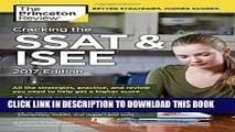 [PDF] Cracking the SSAT   ISEE, 2017 Edition (Private Test Preparation) Full Online