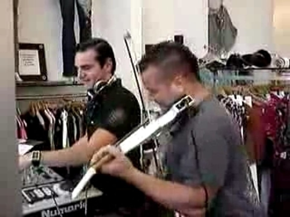 Moi et mon ami david vendetta a miami