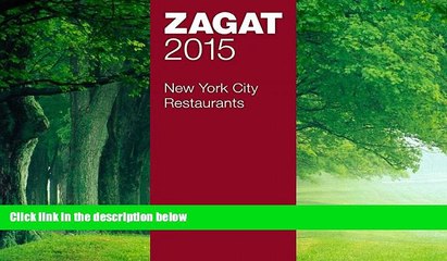 Books to Read  2015 New York City Restaurants (Zagat Survey New York City Restaurants)  Best