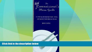 Big Deals  The Living Language Non-Connoisseur s Menu Guide: to Ordering and Enjoying French,