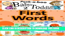 Best Seller First Words (Peekaboo: Baby 2 Toddler) (Kids Flashcard Peekaboo Books: Childrens