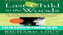 [READ] EBOOK Last Child in the Woods: Saving Our Children From Nature-Deficit Disorder ONLINE