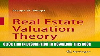 [BOOK] PDF Real Estate Valuation Theory: A Critical Appraisal Collection BEST SELLER