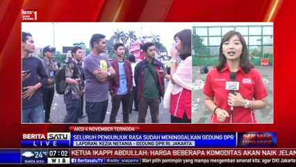 Seluruh Pendemo Sudah Tinggalkan DPR