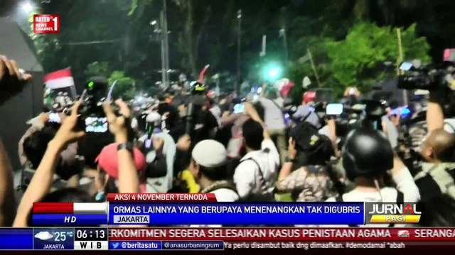 Bentrok Depan Istana Negara Akibat Provokasi Salah Satu Ormas