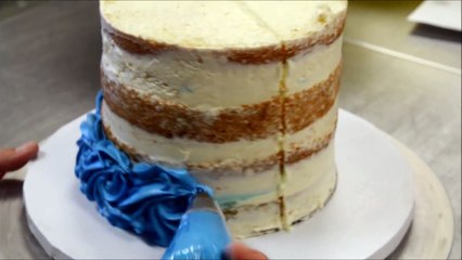 Half and Half Rosette design for Twins Birthday part 1