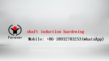 shaft induction hardening