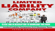 [New] Ebook Limited Liability Company: Your Quickstart Guide to Limited Liability Companies Free