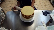 Frosting a Cake with Butter Cream icing