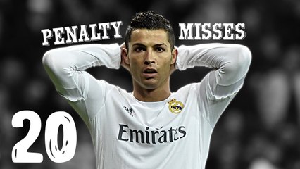 Cristiano Ronaldo ● All 20 Penalty Misses in Career ● 2006-2016 | [Công Tánh Football]