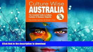 FAVORIT BOOK Culture Wise Australia: The Essential Guide to Culture, Customs   Business Etiquette