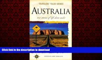 READ THE NEW BOOK Australia : True Stories of Life Down Under (Travelers  Tales) by Larry Habegger