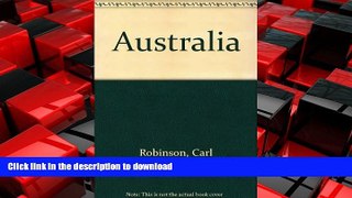 FAVORIT BOOK Australia (Odyssey Australia) READ EBOOK