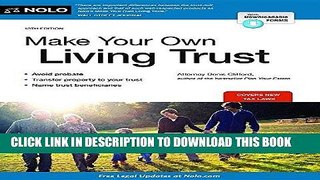 [New] Ebook Make Your Own Living Trust Free Read