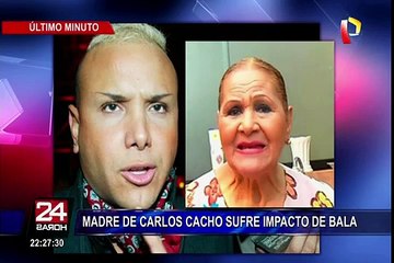 Hieren de bala a madre de Carlos Cacho en el Cercado de Lima