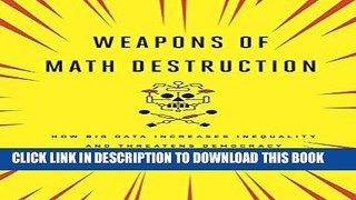[PDF] Weapons of Math Destruction: How Big Data Increases Inequality and Threatens Democracy