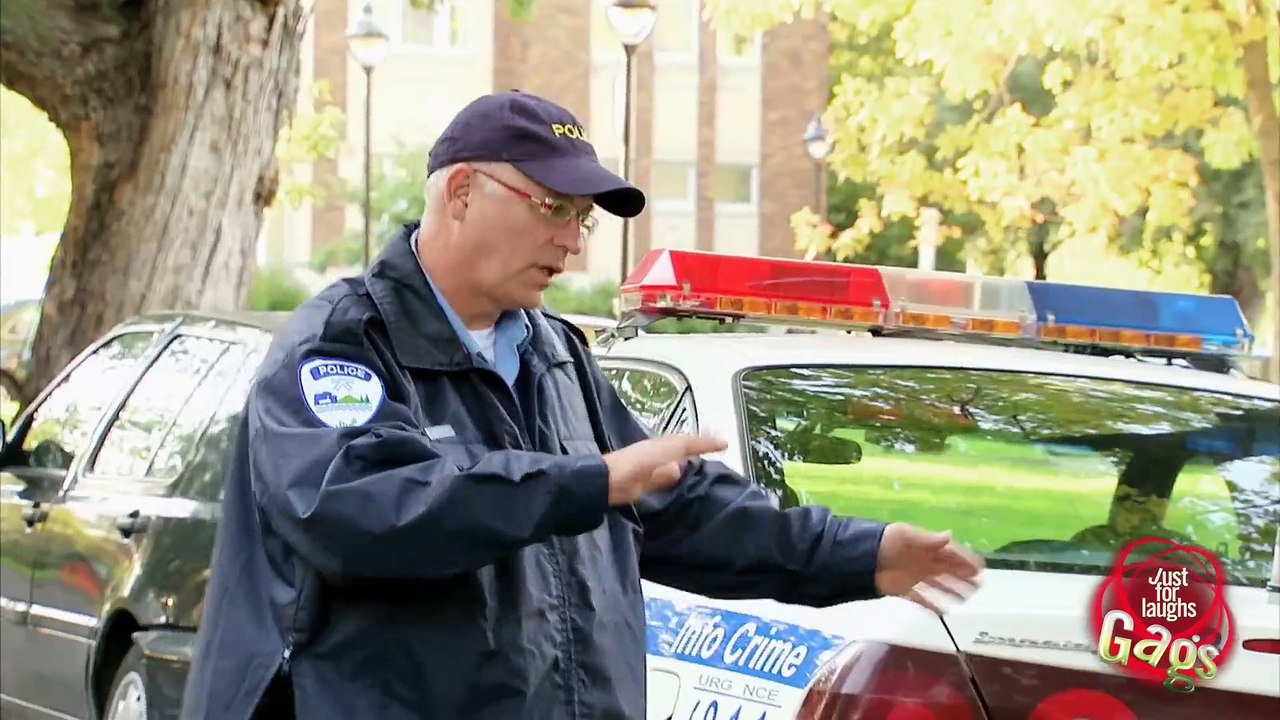 Cop Gets A Clipboard Up The Butt