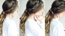 Ponytail Hairstyle Tutorial | Braided Ponytail Hairstyles