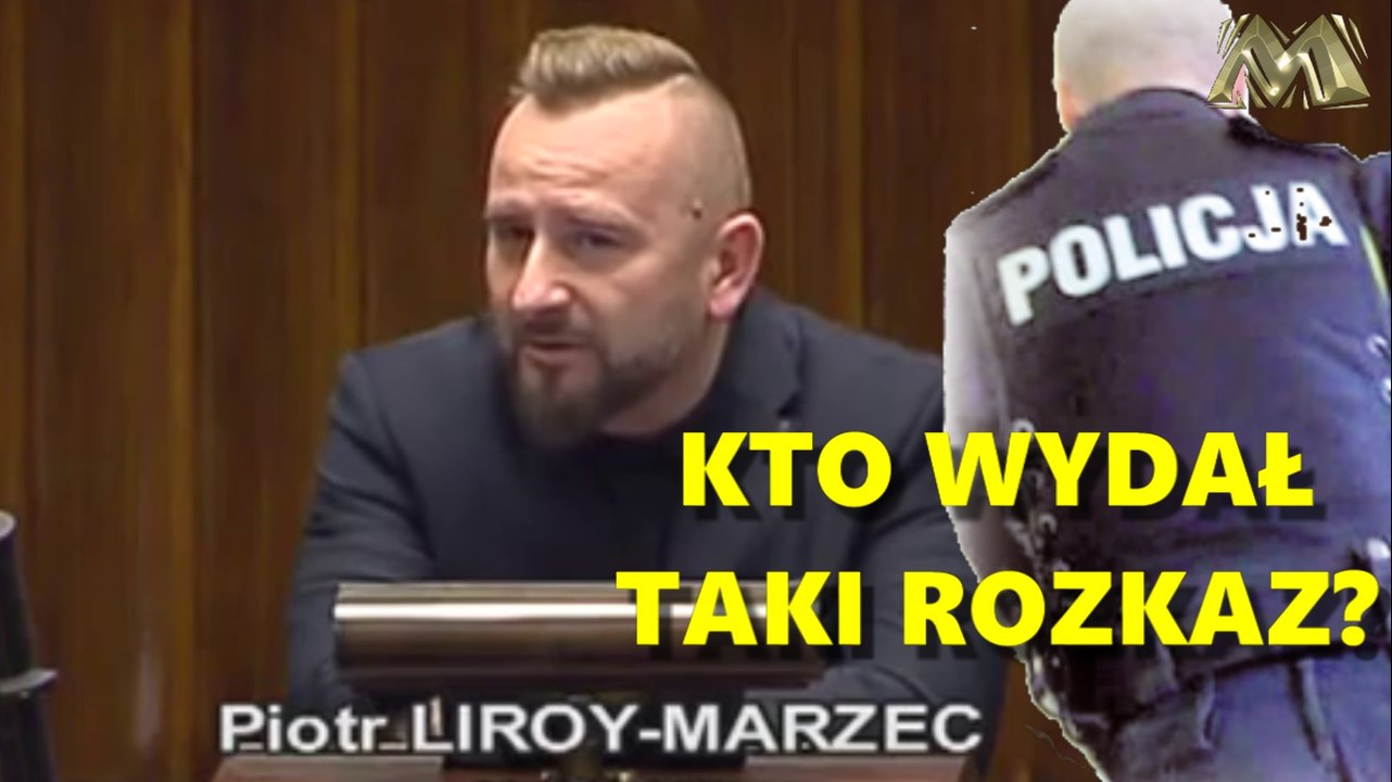 Piotr Liroy Marzec (Kukiz'15) MASAKRUJE w Sejmie - Kto wydał rozkaz Policji aby weszła do biura poselskiego Kukiz'15?