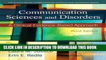 [PDF] Communication Sciences and Disorders: A Clinical Evidence-Based Approach (3rd Edition)