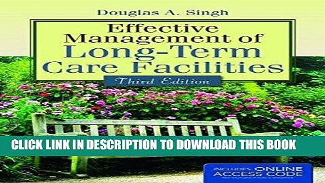 [PDF] Effective Management Of Long-Term Care Facilities Popular Online