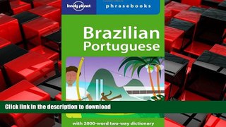 FAVORIT BOOK Brazilian Portuguese: Lonely Planet Phrasebook READ EBOOK