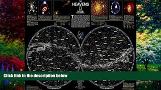 Books to Read  The Heavens [Laminated] (National Geographic Reference Map)  Best Seller Books Best