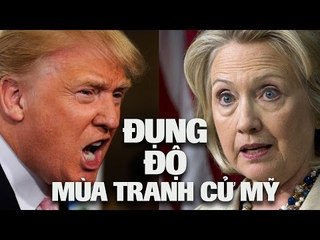 Tranh cử Mỹ: Ông ví bà như chó, bà xem ông như khùng