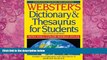 Big Deals  Webster s Dictionary   Thesaurus for Students, Second Edition  Best Seller Books Best