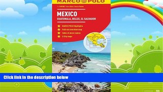 Books to Read  Mexico, Guatemala, Belize, El Salvador Marco Polo Map (Marco Polo Maps)  Full