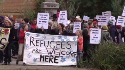 Avustralya'da Suriyeli Mülteciler Için Yürüyüş Düzenlendi