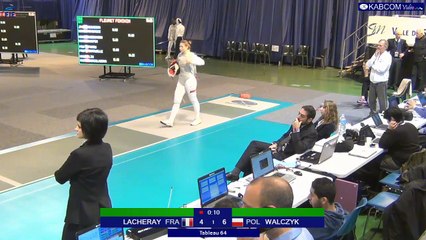 CdM FD St Maur - T64 LACHERAY (FRA) vs WALCZYK (POL)