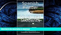 FAVORIT BOOK Spanish Reader For Advanced Students (Spanish Reader for Beginners, Intermediate and