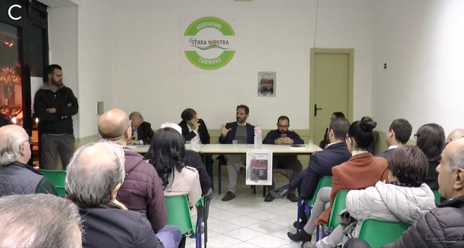 Carinaro (CE) - Catello Maresca ha presentato il libro Male Capitale nell'associazione Terra Nostra (03.11.16)