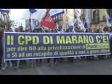 Napoli - Poste, in migliaia in corteo contro privatizzazione (04.11.16)