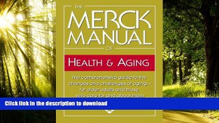 Buy book  The Merck Manual of Health   Aging: The comprehensive guide to the changes and