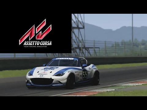 Assetto Corsa | Mazda MX5 Cup | Mugello 10 Lap Race 1080P HD