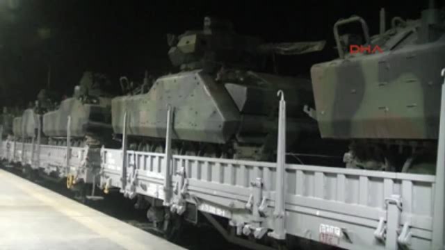 Çankırı?dan Trene Yüklenen Çok Sayıda Zırhlı Araç ve Asker, Silopi'ye Gitti