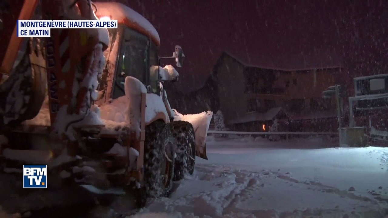 Les premiers flocons tombent dans les Hautes-Alpes