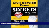 FAVORITE BOOK  Civil Service Exam Secrets Study Guide: Civil Service Test Review for the Civil