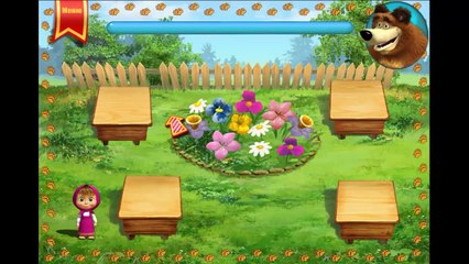 Прохождение Маша и медведь Развивающие задания для малышей Задание 7 Угадываем тени